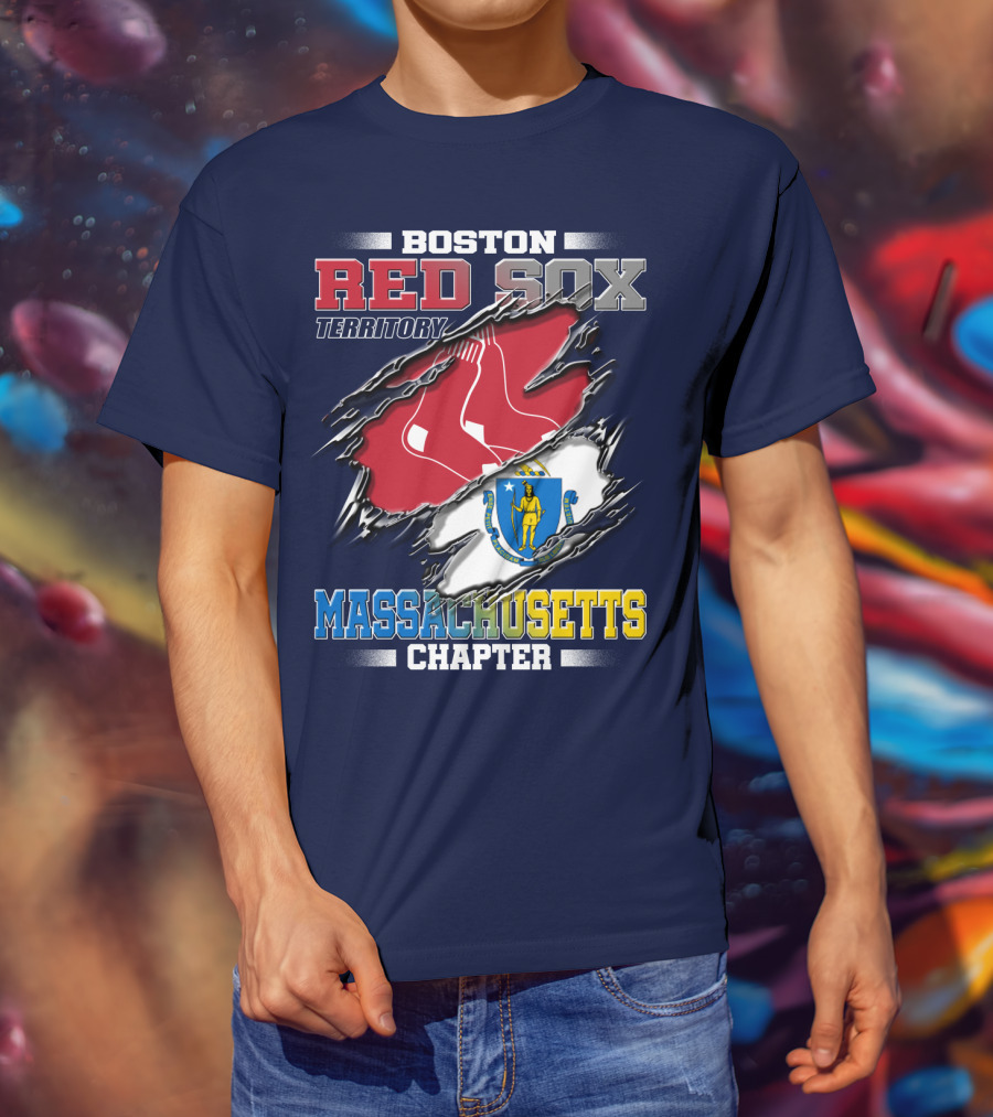 Boston Red Sox Territory Massachusetts Chapter T-Shirt