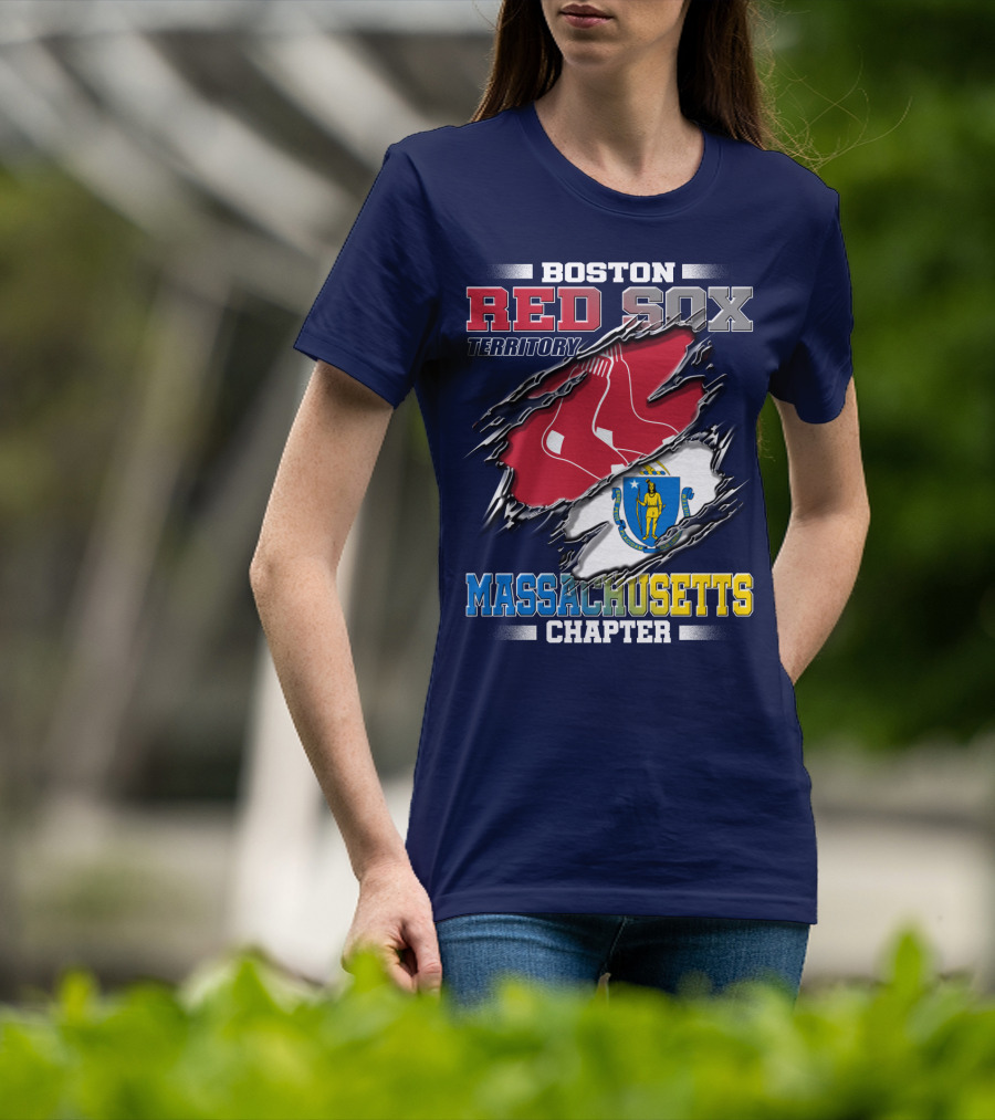 Boston Red Sox Territory Massachusetts Chapter T-Shirt