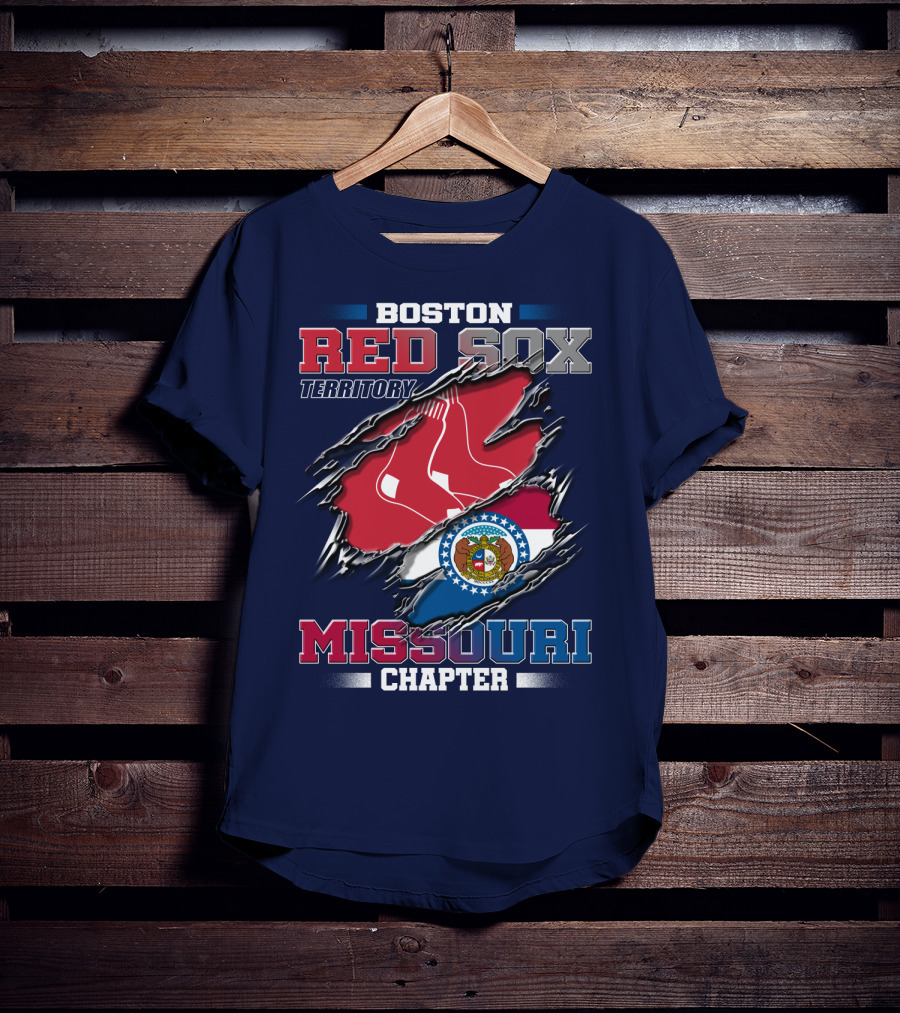 Boston Red Sox Territory Missouri Chapter T-Shirt