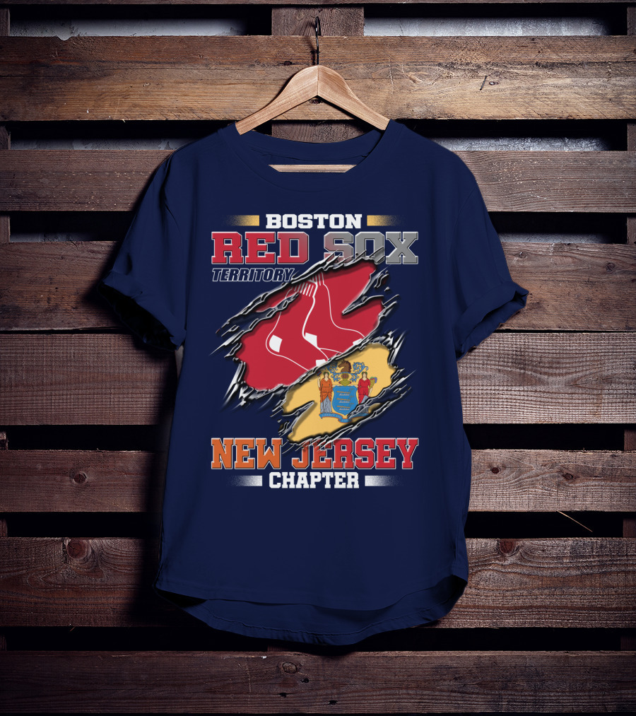 Boston Red Sox Territory New Jersey Chapter T-Shirt
