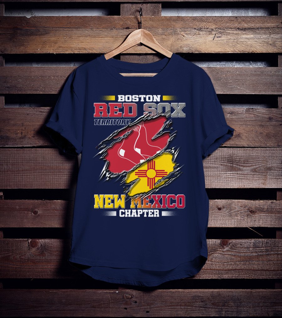 Boston Red Sox Territory New Mexico Chapter T-Shirt
