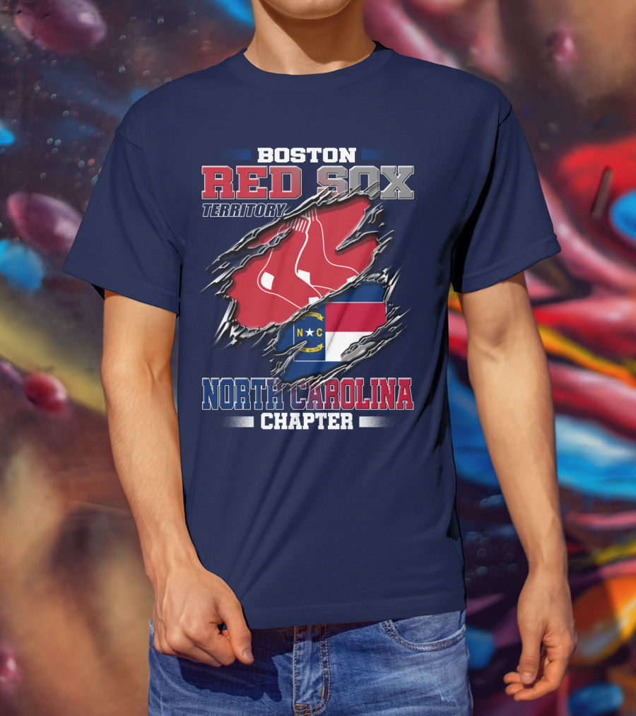 Boston Red Sox Territory North Carolina Chapter T-Shirt