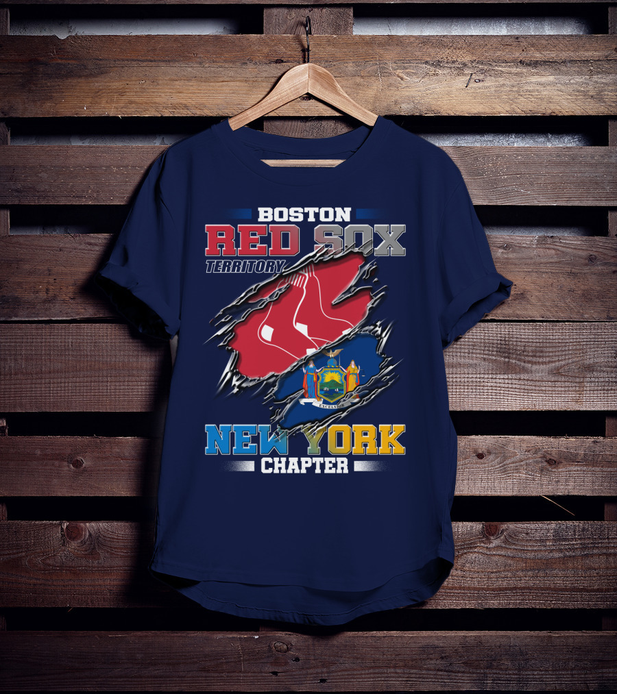 Boston Red Sox Territory New York Chapter T-Shirt