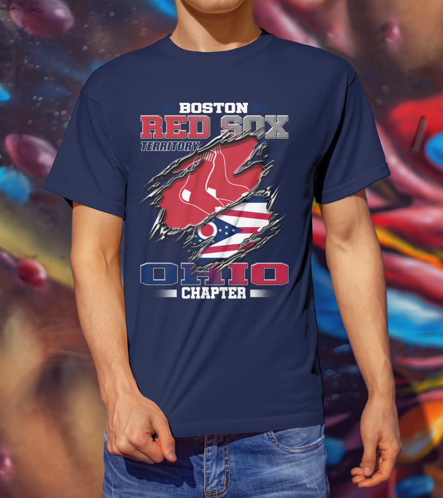 Boston Red Sox Territory Ohio Chapter T-Shirt