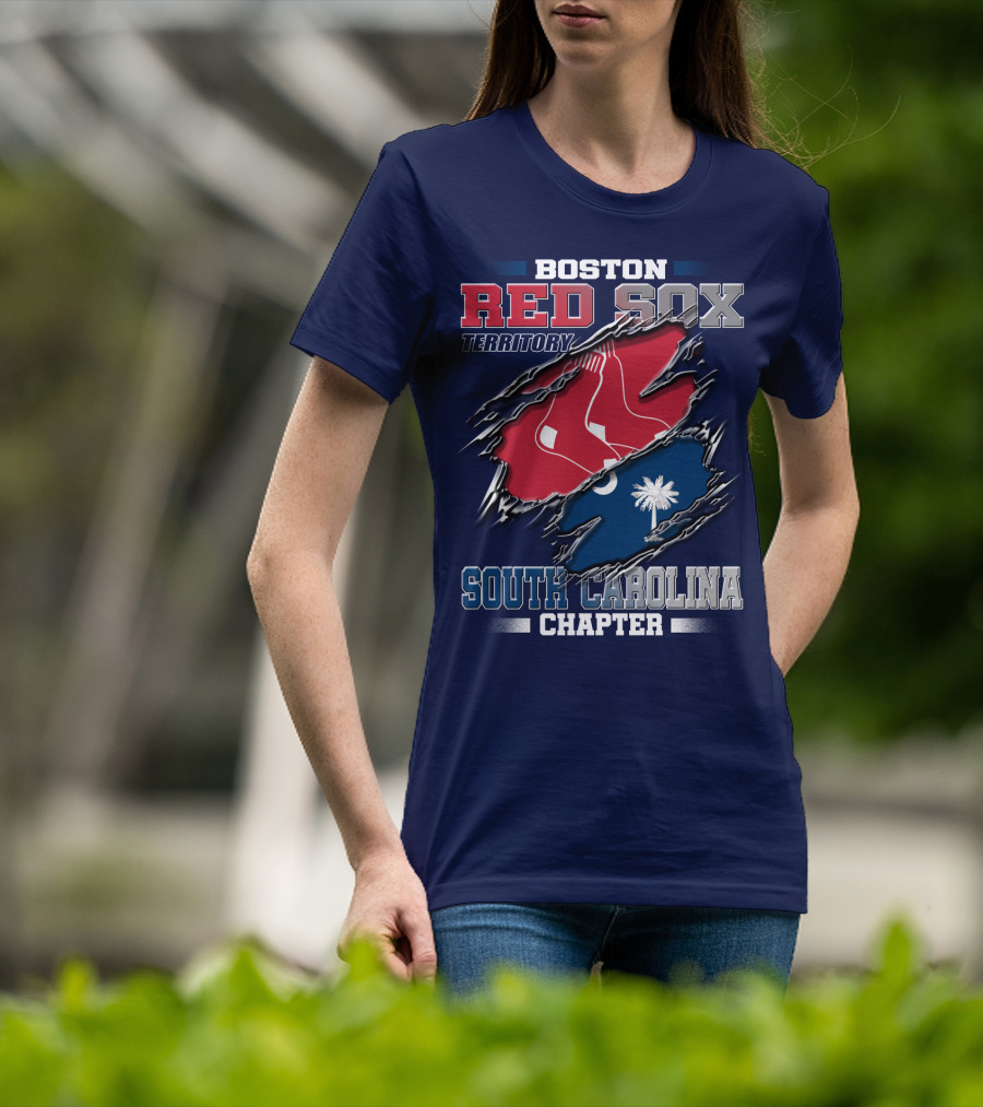 Boston Red Sox Territory South Carolina Chapter T-Shirt