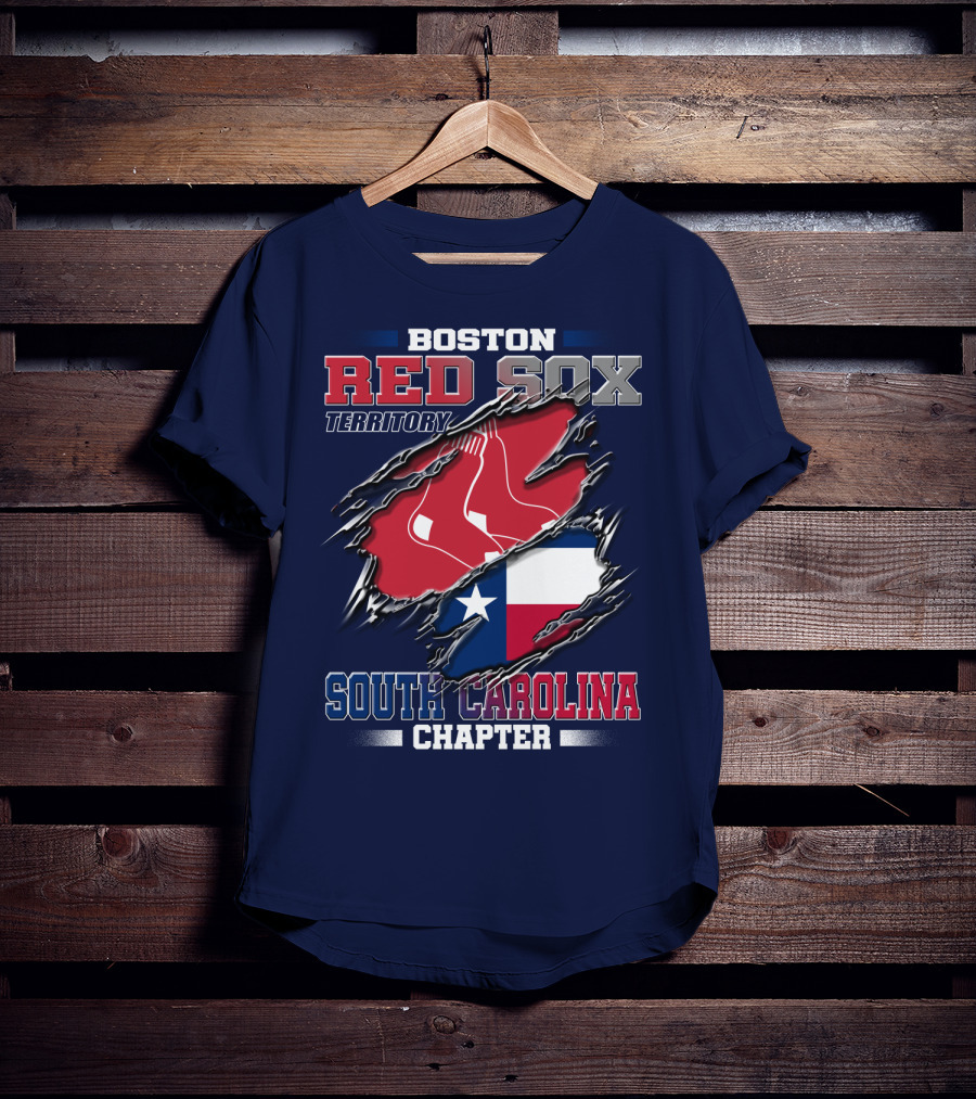 Boston Red Sox Territory South Carolina Chapter T-Shirt