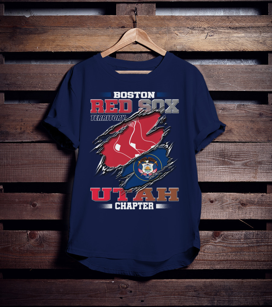 Boston Red Sox Territory Utah Chapter T-Shirt