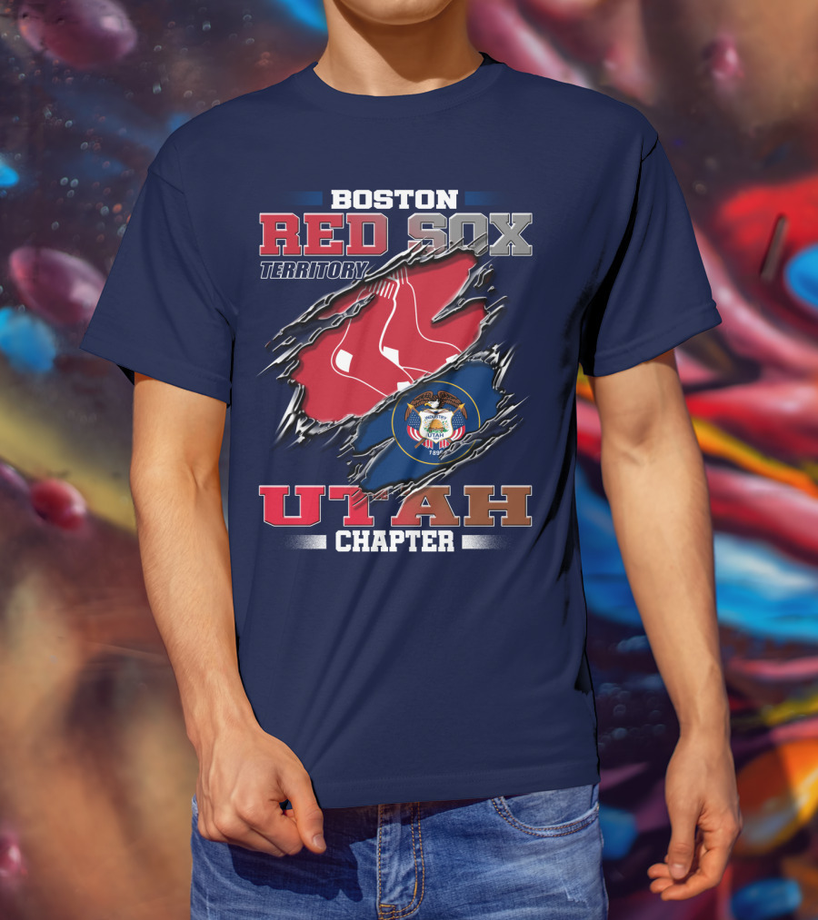 Boston Red Sox Territory Utah Chapter T-Shirt