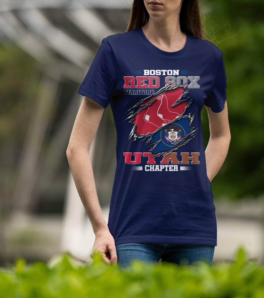 Boston Red Sox Territory Utah Chapter T-Shirt