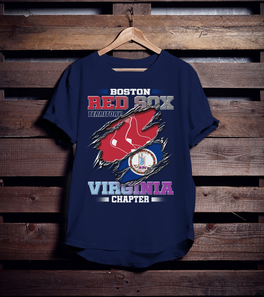 Boston Red Sox Territory Virginia Chapter T-Shirt