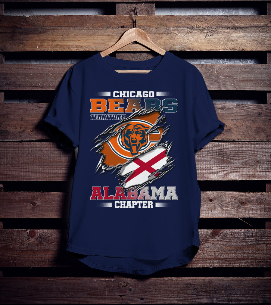 Chicago Bears Territory Alabama Chapter T-Shirt