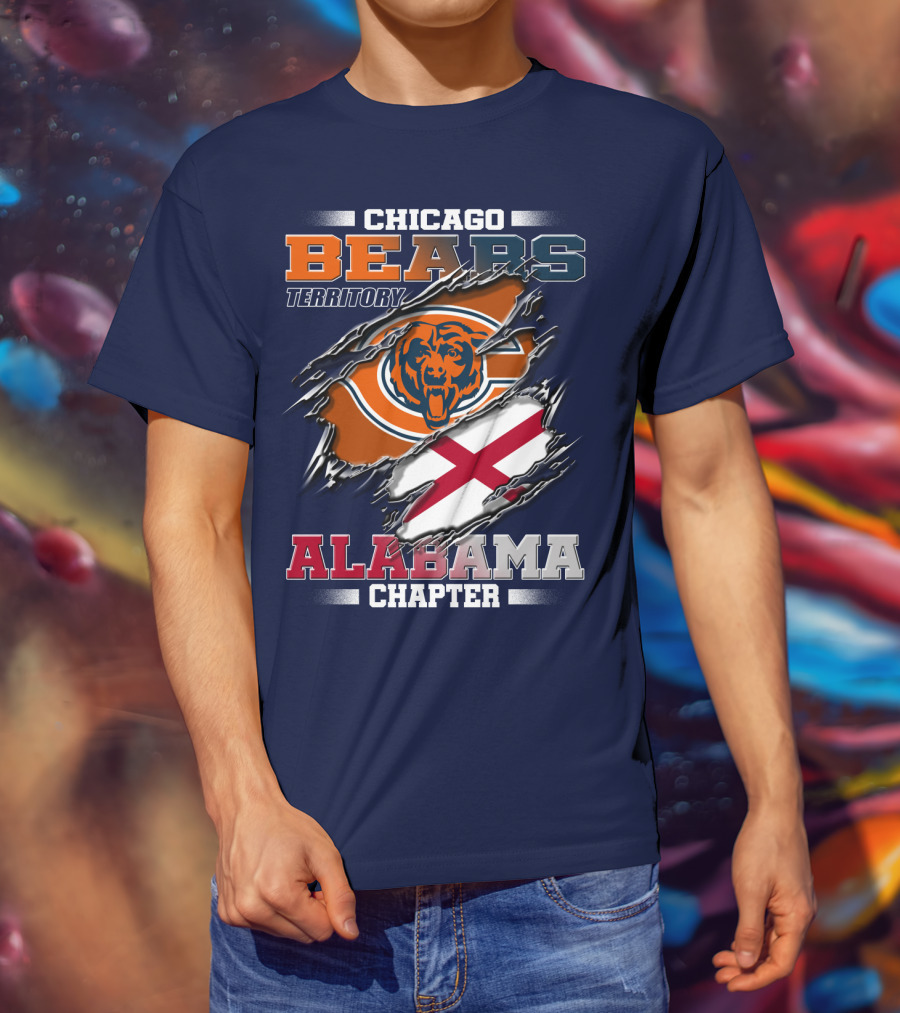 Chicago Bears Territory Alabama Chapter T-Shirt