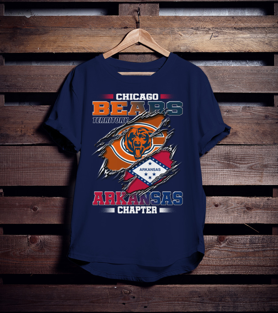 Chicago Bears Territory Arkansas Chapter T-Shirt