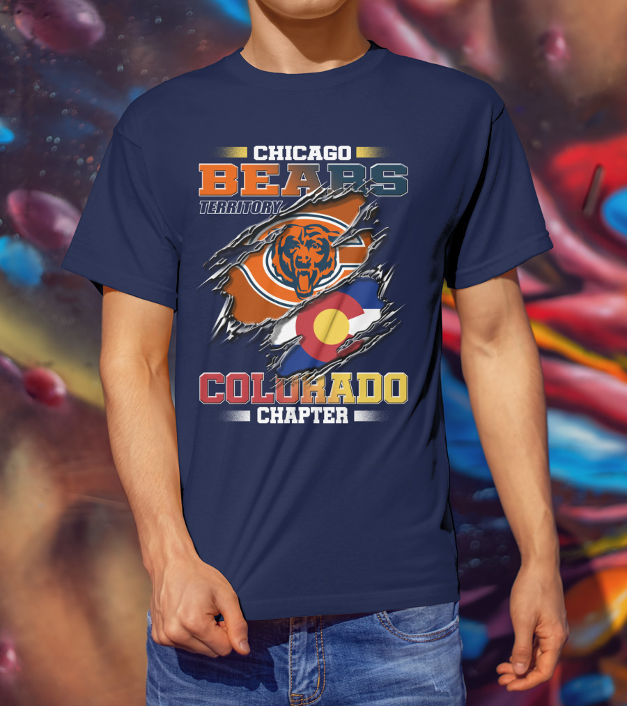 Chicago Bears Territory Colorado Chapter T-Shirt