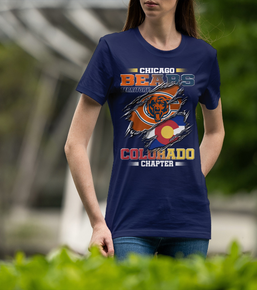 Chicago Bears Territory Colorado Chapter T-Shirt
