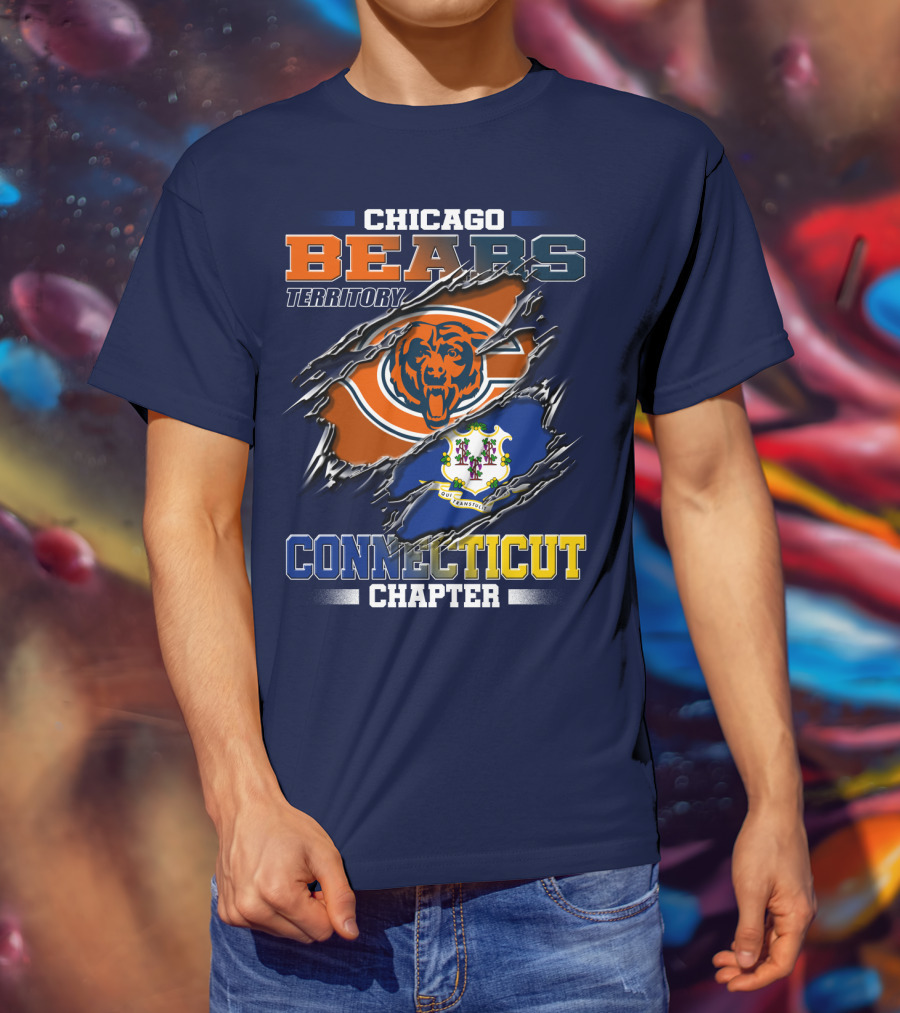 Chicago Bears Territory Connecticut Chapter T-Shirt