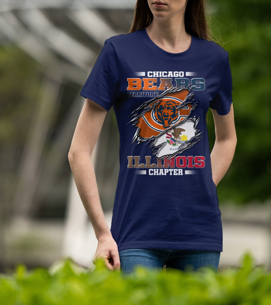 Chicago Bears Territory Illinois Chapter T-Shirt