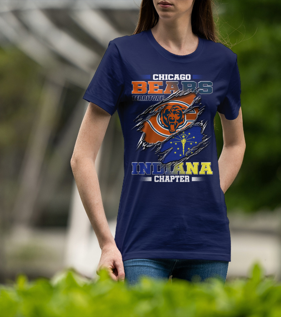 Chicago Bears Territory Indiana Chapter T-Shirt
