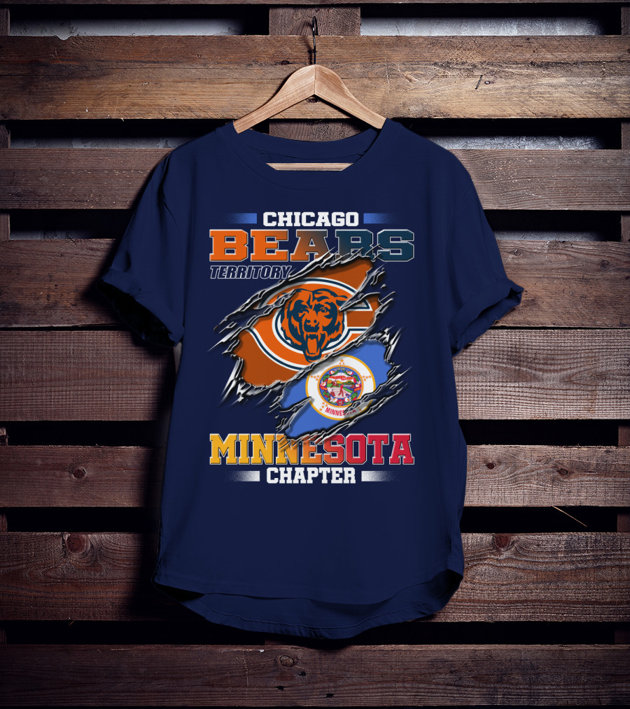 Chicago Bears Territory Minnesota Chapter T-Shirt