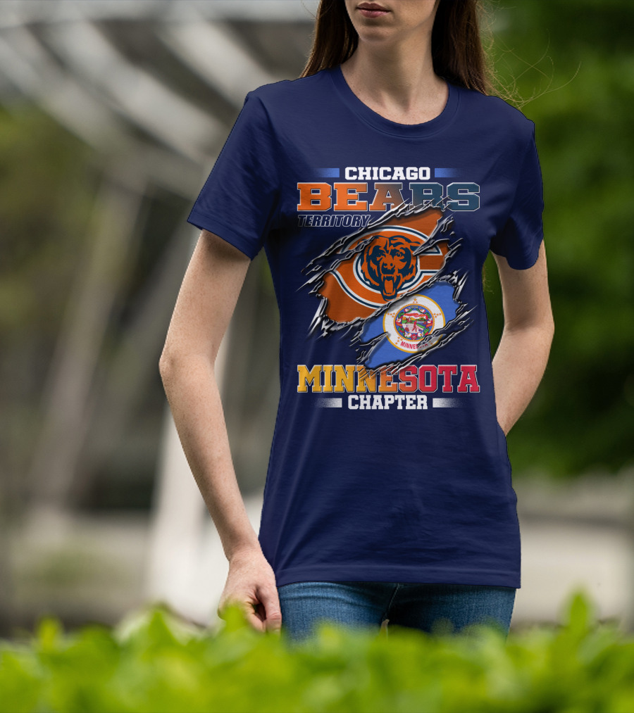 Chicago Bears Territory Minnesota Chapter T-Shirt