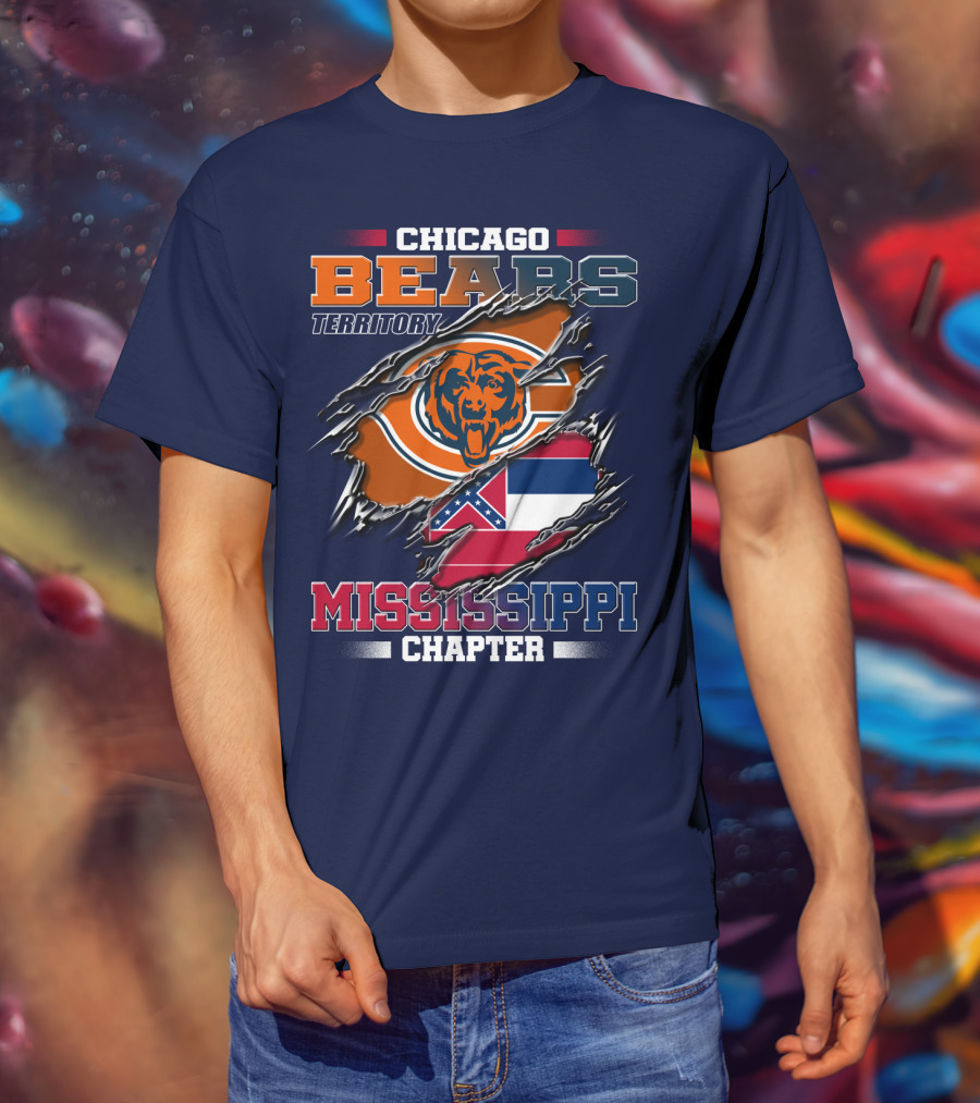 Chicago Bears Territory Mississippi Chapter T-Shirt