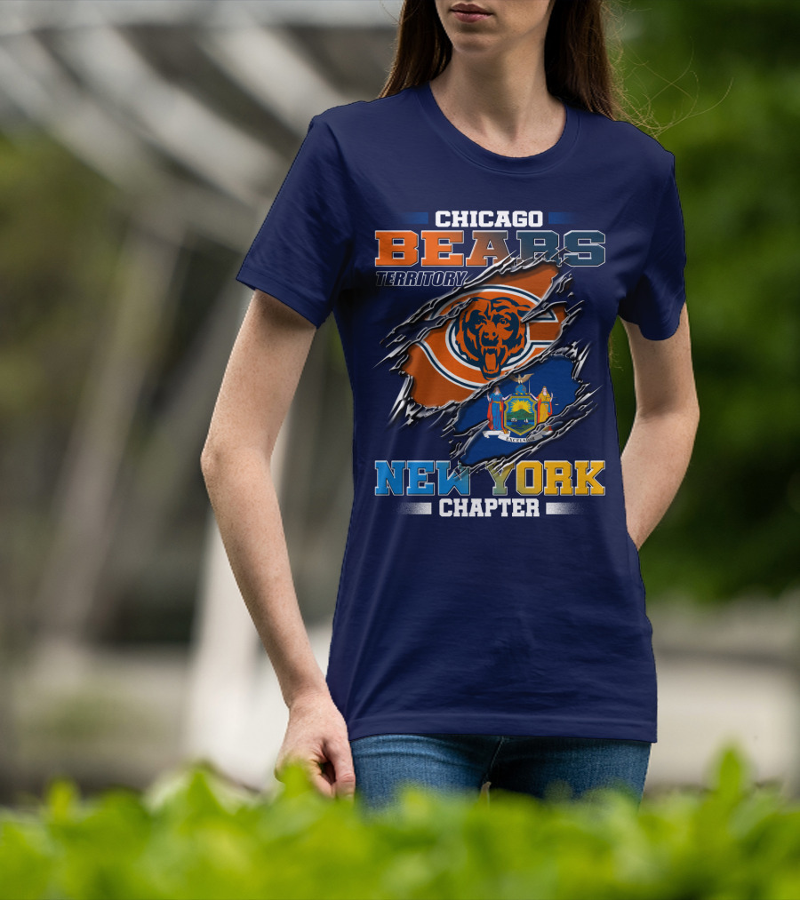 Chicago Bears Territory New York Chapter T-Shirt