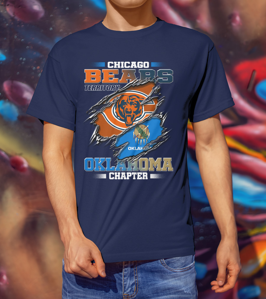 Chicago Bears Territory Oklahoma Chapter T-Shirt