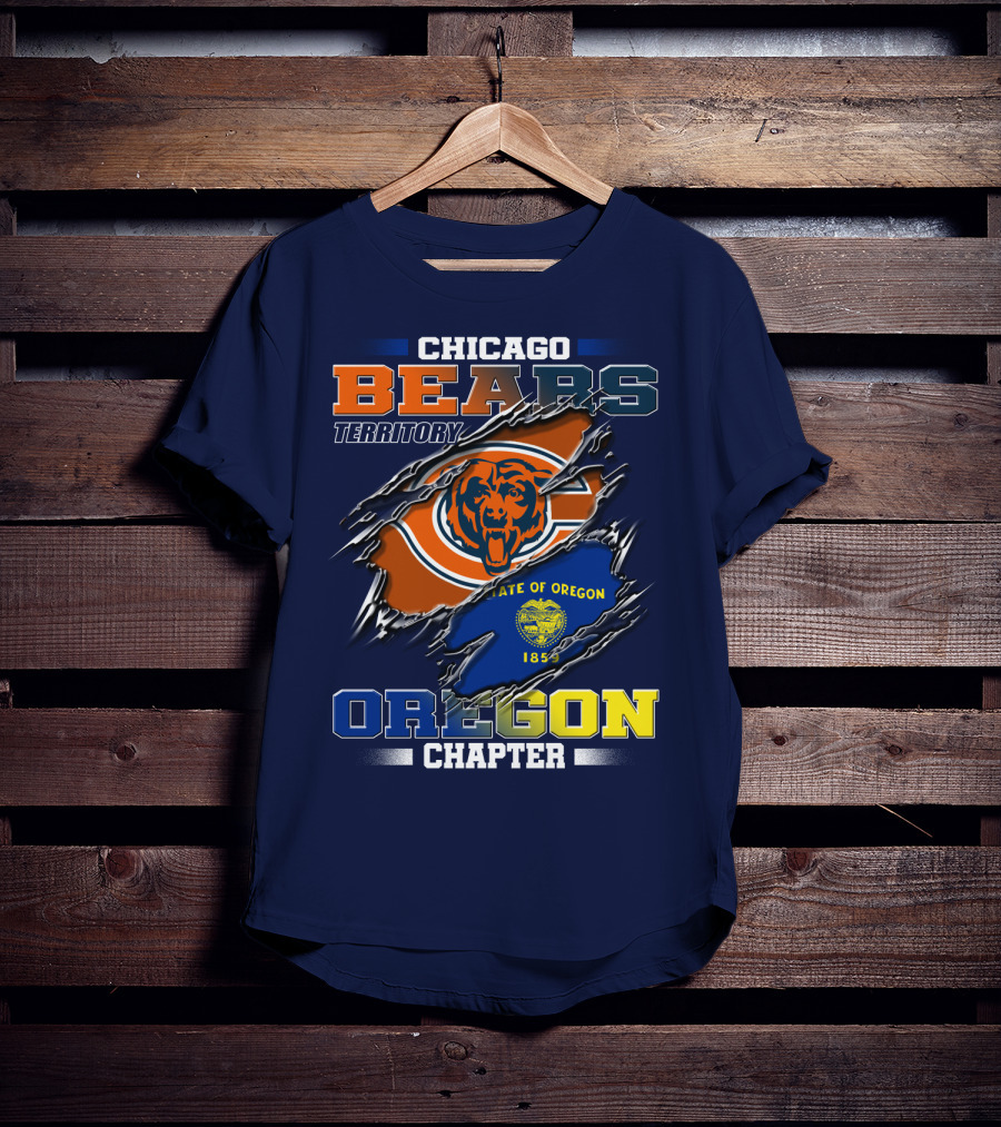 Chicago Bears Territory Oregon State Chapter 1859 T-Shirt