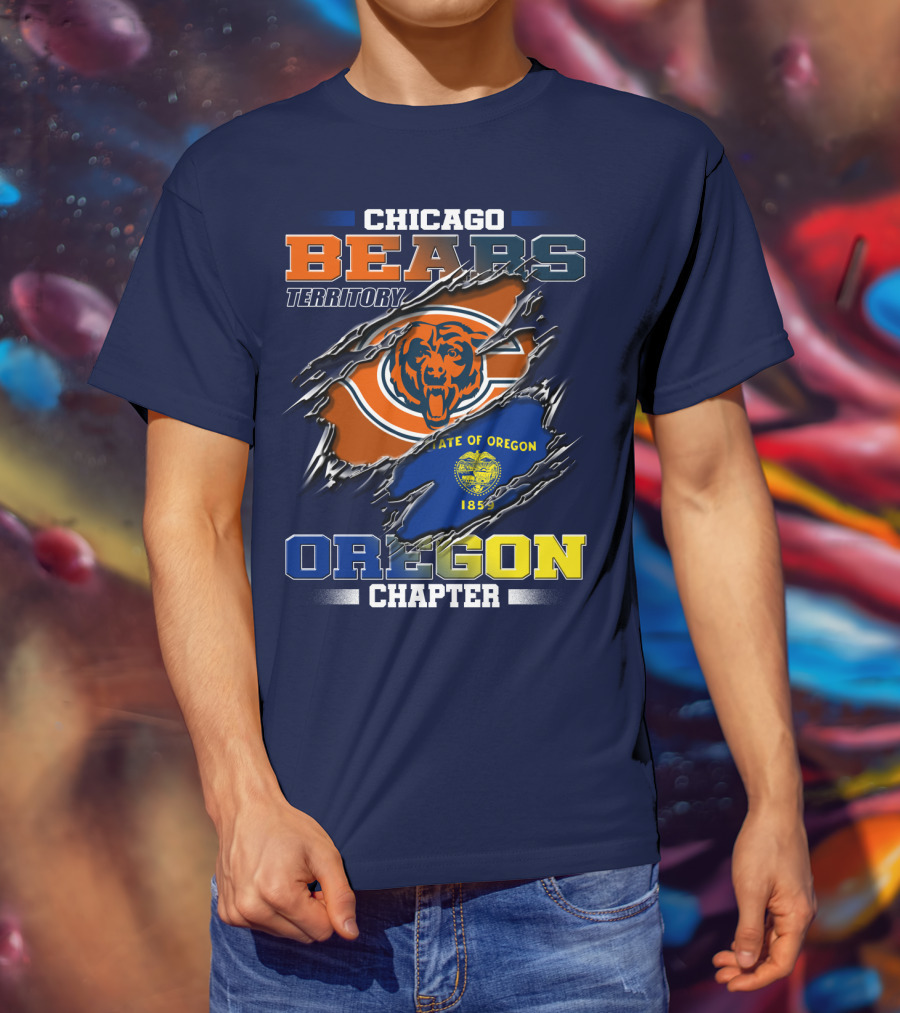 Chicago Bears Territory Oregon State Chapter 1859 T-Shirt