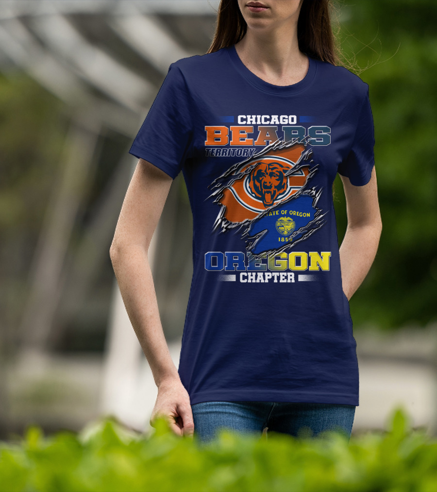 Chicago Bears Territory Oregon State Chapter 1859 T-Shirt