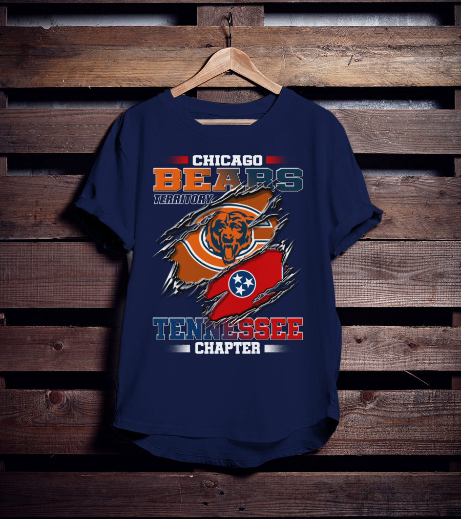 Chicago Bears Territory Tennessee Chapter T-Shirt
