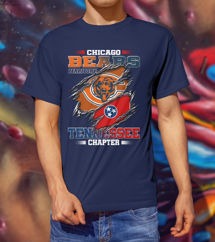 Chicago Bears Territory Tennessee Chapter T-Shirt