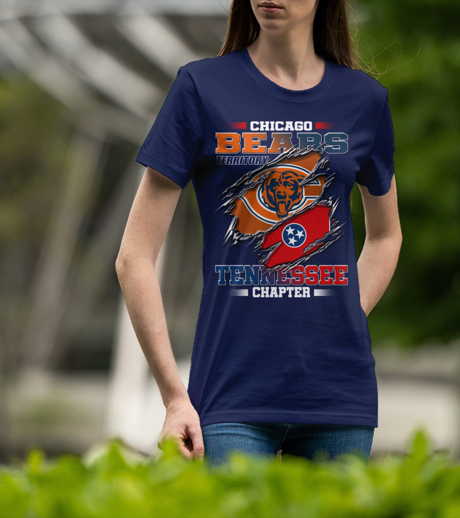 Chicago Bears Territory Tennessee Chapter T-Shirt