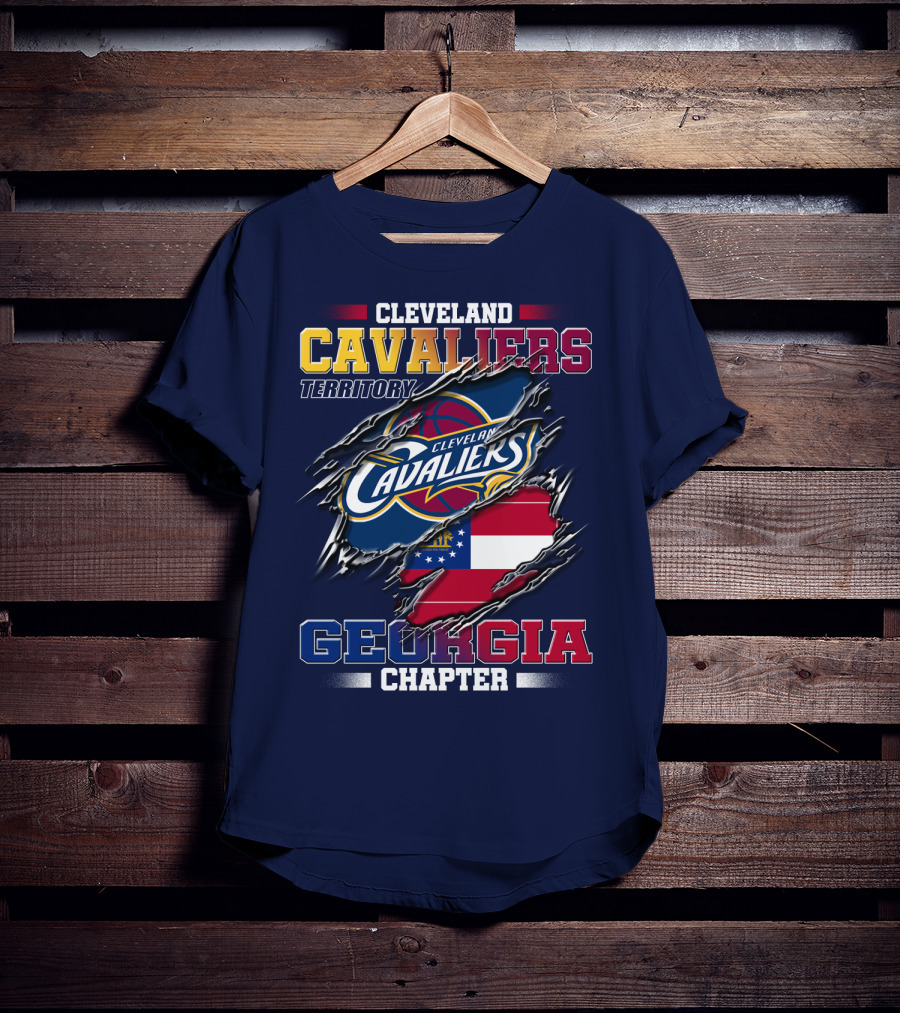 Cleveland Cavaliers Territory Georgia Chapter T-Shirt