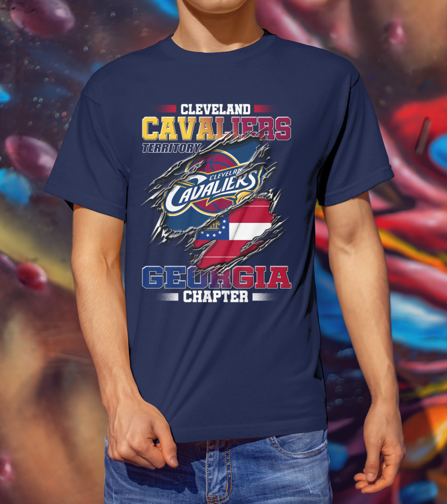 Cleveland Cavaliers Territory Georgia Chapter T-Shirt