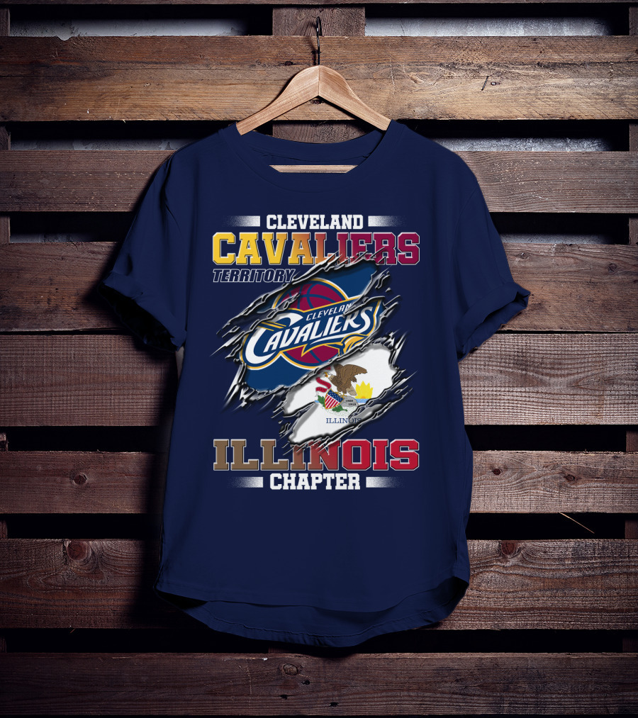 Cleveland Cavaliers Territory Illinois Chapter T-Shirt