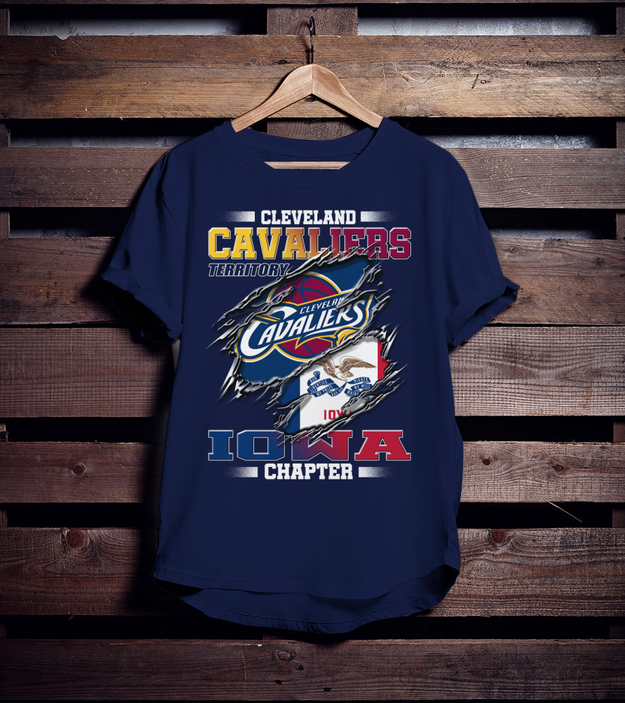 Cleveland Cavaliers Territory Iowa Chapter T-Shirt
