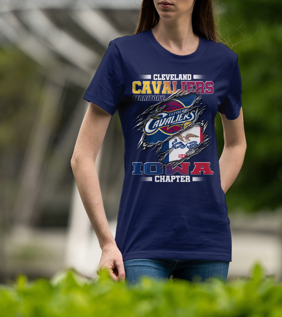 Cleveland Cavaliers Territory Iowa Chapter T-Shirt