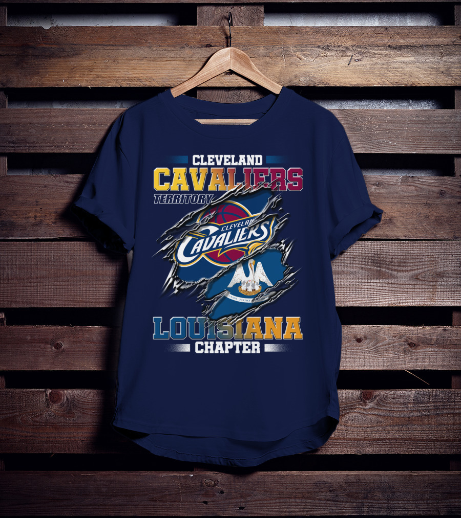Cleveland Cavaliers Territory Louisiana Chapter T-Shirt