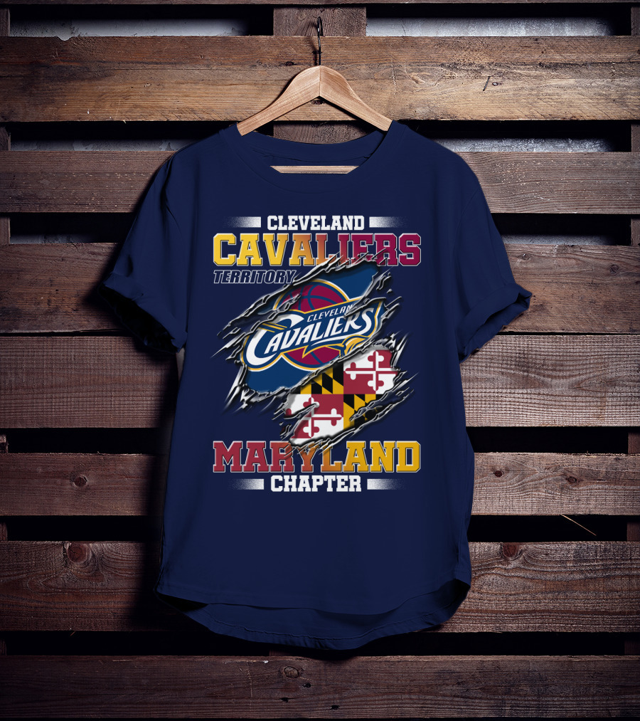 Cleveland Cavaliers Territory Maryland Chapter T-Shirt