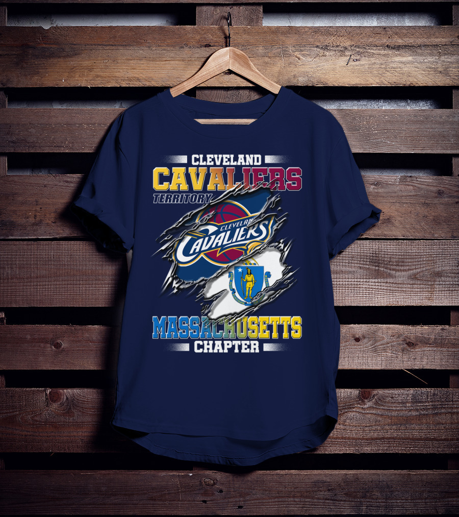 Cleveland Cavaliers Territory Massachusetts Chapter T-Shirt