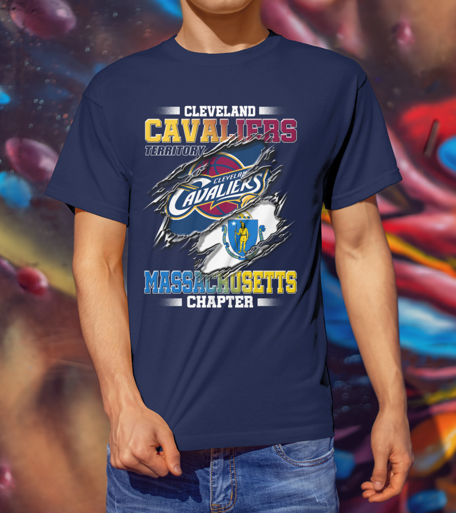 Cleveland Cavaliers Territory Massachusetts Chapter T-Shirt