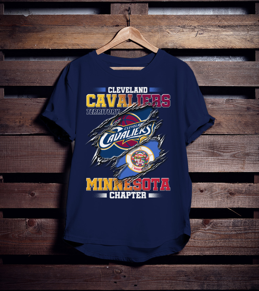 Cleveland Cavaliers Territory Minnesota Chapter T-Shirt