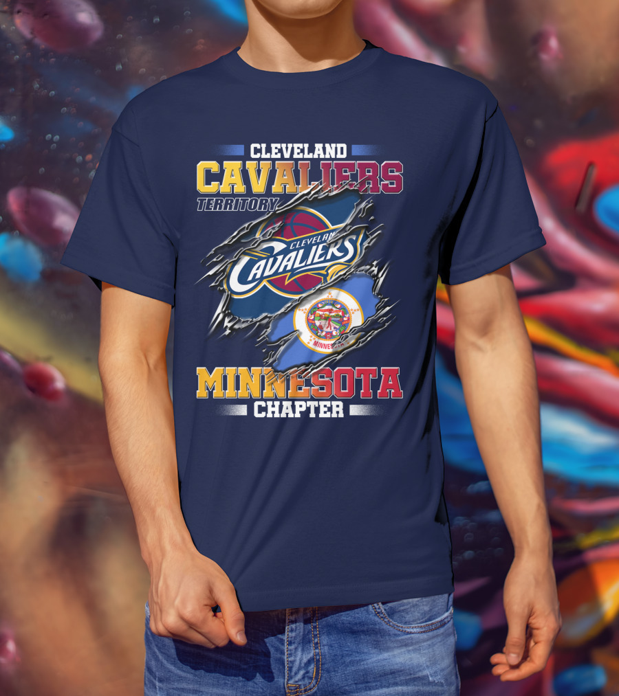 Cleveland Cavaliers Territory Minnesota Chapter T-Shirt