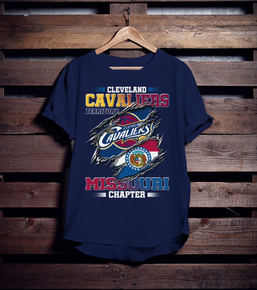 Cleveland Cavaliers Territory Missouri Chapter T-Shirt