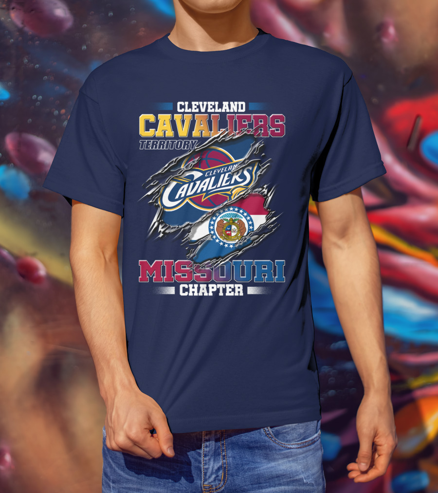 Cleveland Cavaliers Territory Missouri Chapter T-Shirt