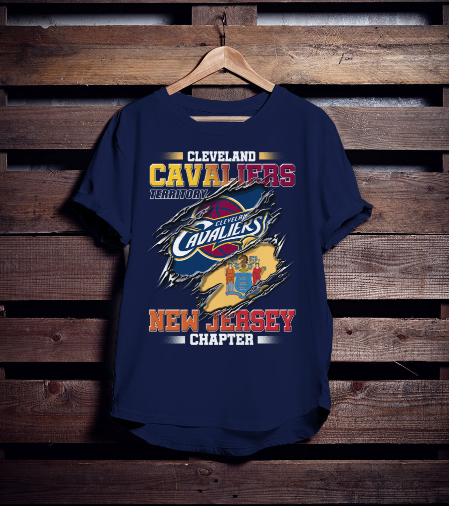Cleveland Cavaliers Territory New Jersey Chapter T-Shirt