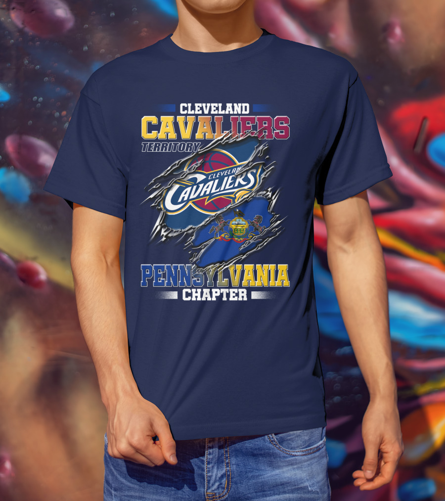 Cleveland Cavaliers Territory Pennsylvania Chapter T-Shirt