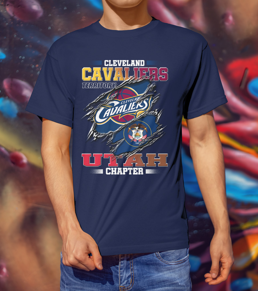 Cleveland Cavaliers Territory Utah Chapter NBA Fans 1896 T-Shirt