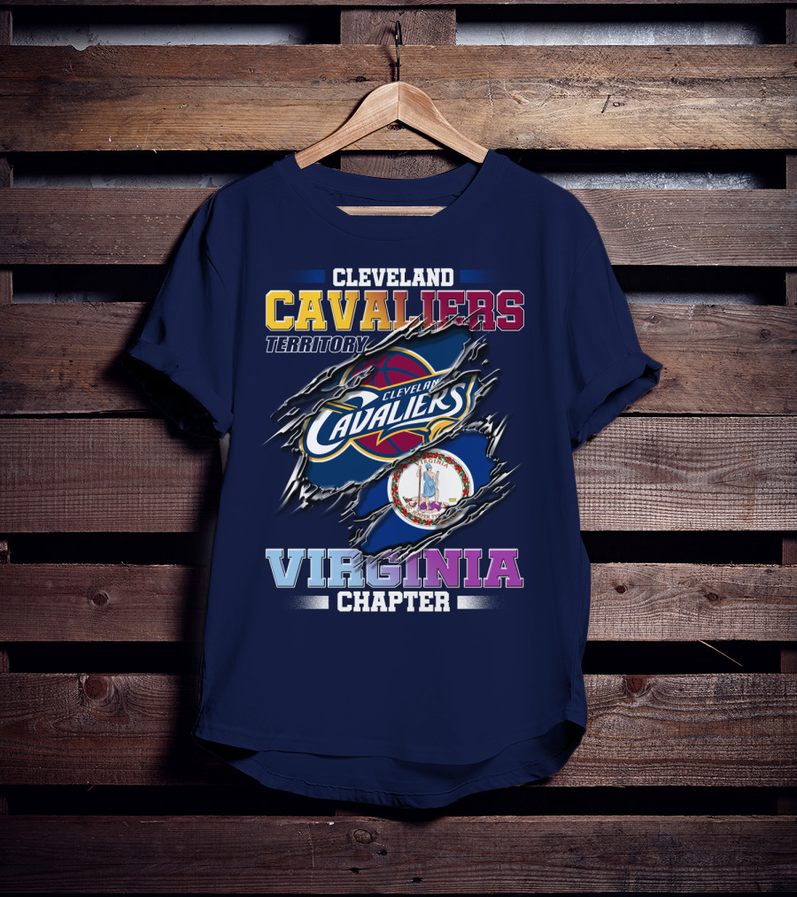 Cleveland Cavaliers Territory Virginia Chapter T-Shirt